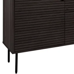 Wohnen Sideboards<Sideboard mit dunklem Furnier in Braun - Wega