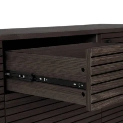 Wohnen Sideboards<Sideboard mit dunklem Furnier in Braun - Wega
