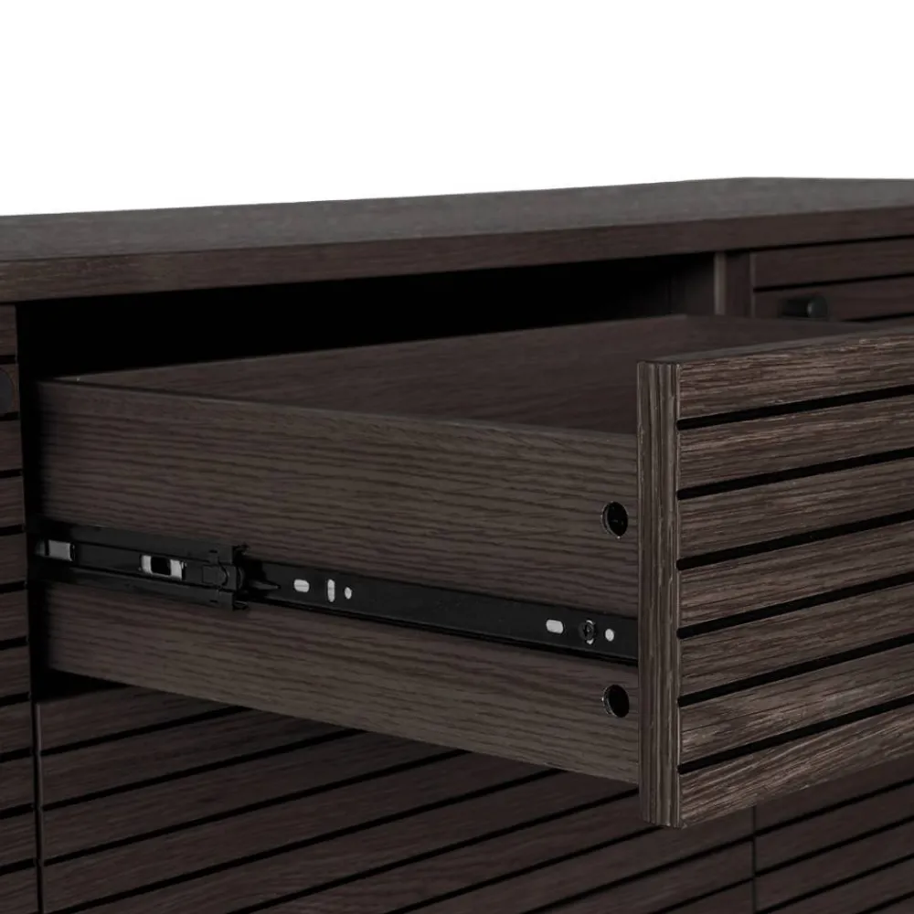 Wohnen Sideboards<Sideboard mit dunklem Furnier in Braun - Wega