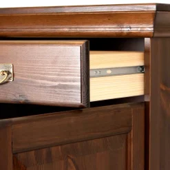 Wohnen Sideboards<Sideboard mit Glas im Kolonialstil - Jurcavs