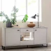 Wohnen Sideboards<Sideboard mit Glaseinsatz modern - Varzino