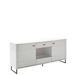 Wohnen Sideboards<Sideboard mit Glaseinsatz modern - Varzino
