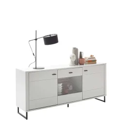 Wohnen Sideboards<Sideboard mit Glaseinsatz modern - Varzino