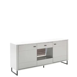 Wohnen Sideboards<Sideboard mit Glaseinsatz modern - Varzino