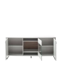 Wohnen Sideboards<Sideboard mit Glaseinsatz modern - Varzino