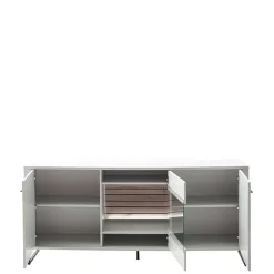 Wohnen Sideboards<Sideboard mit Glaseinsatz modern - Varzino