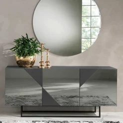 Wohnen Sideboards<Sideboard mit rauchgrauem Spiegelglas - Razepta