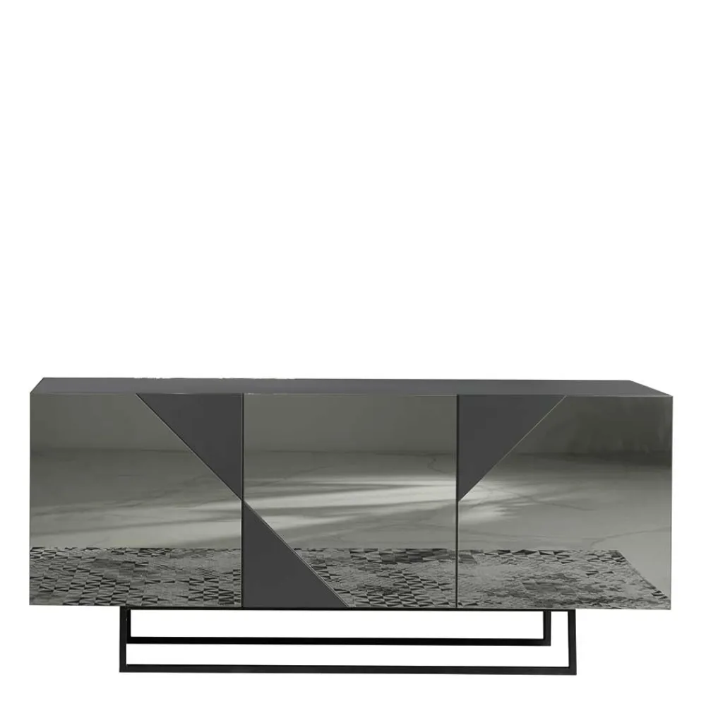 Wohnen Sideboards<Sideboard mit rauchgrauem Spiegelglas - Razepta