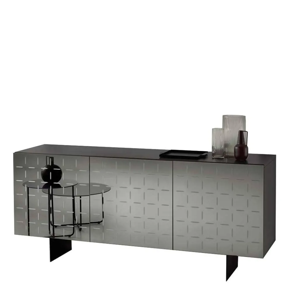 Wohnen Sideboards<Sideboard mit rauchgrauer Spiegelfront - Garecio