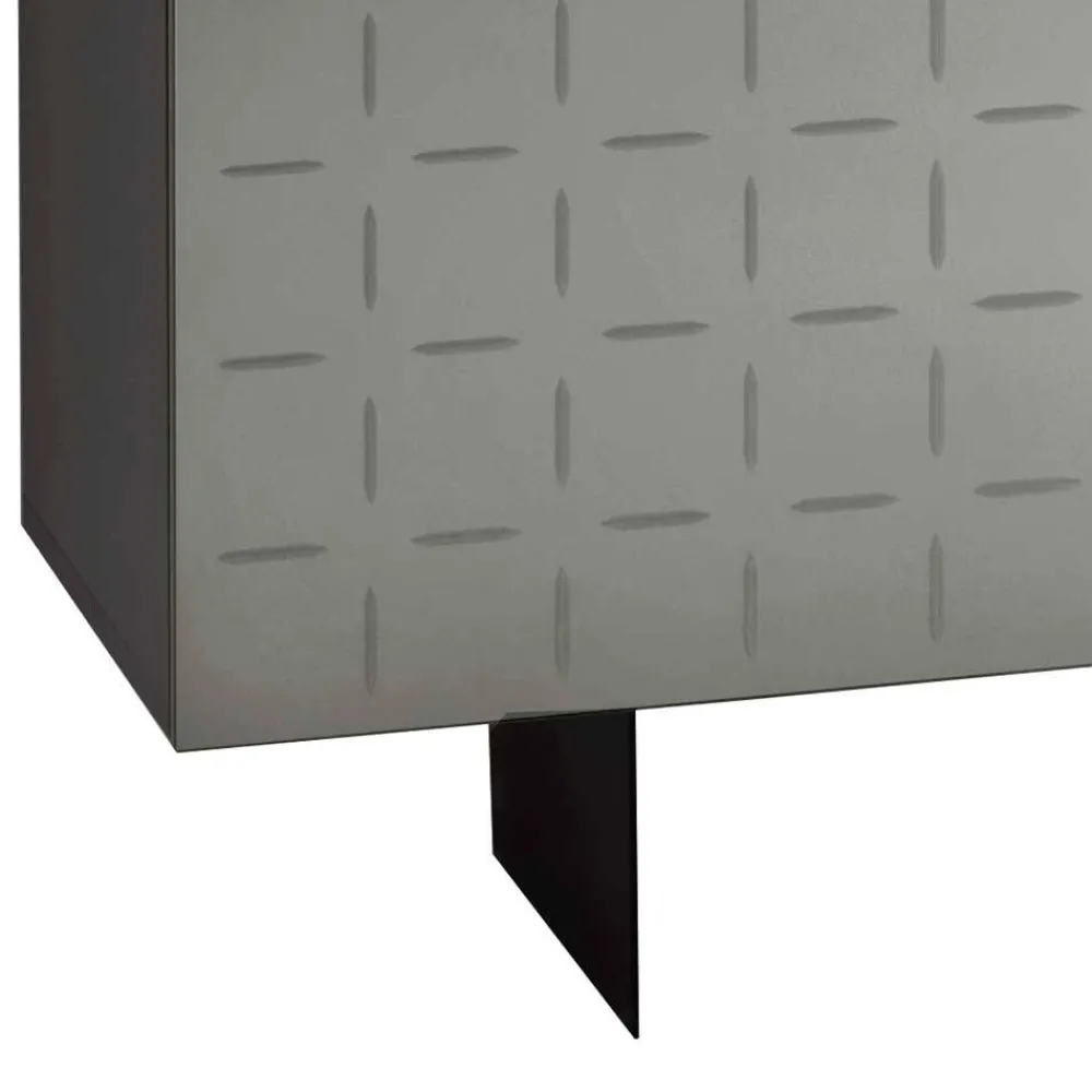 Wohnen Sideboards<Sideboard mit rauchgrauer Spiegelfront - Garecio