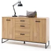 Wohnen Sideboards<Sideboard mit schwarzem Bügelgestell offen - Truvisas