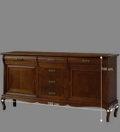 Wohnen Sideboards<Sideboard mit sechs Schubladen & zwei Türen - Motiz