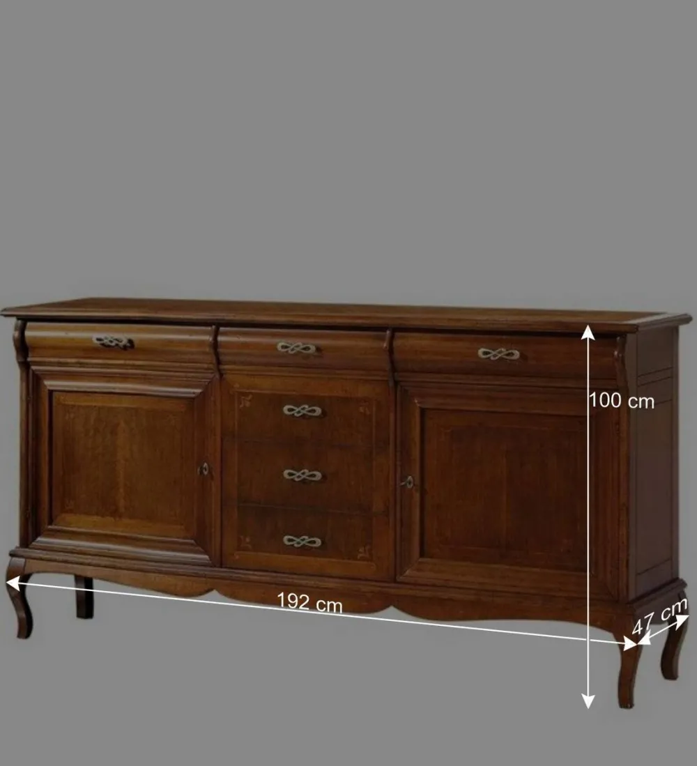 Wohnen Sideboards<Sideboard mit sechs Schubladen & zwei Türen - Motiz