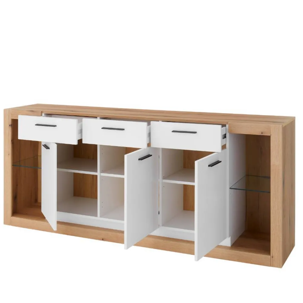 Wohnen Sideboards<Sideboard mit vier offenen Fächern - Adejano