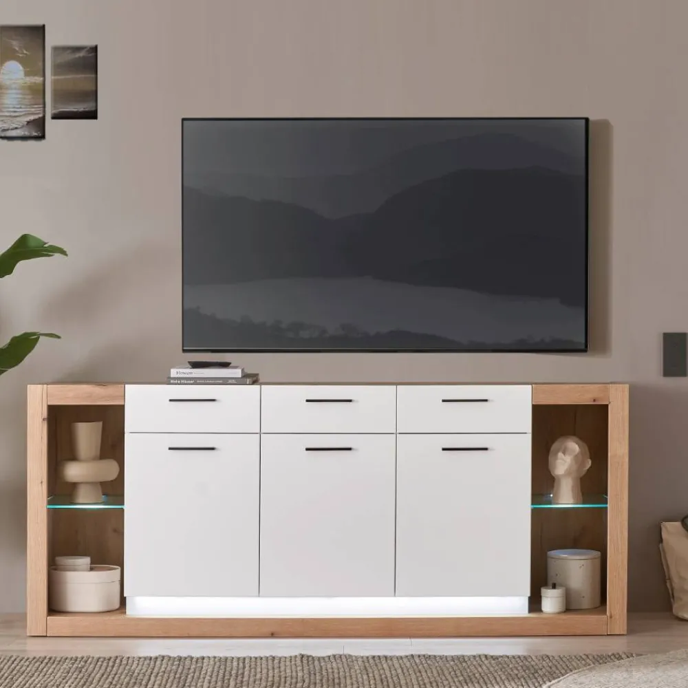 Wohnen Sideboards<Sideboard mit vier offenen Fächern - Adejano