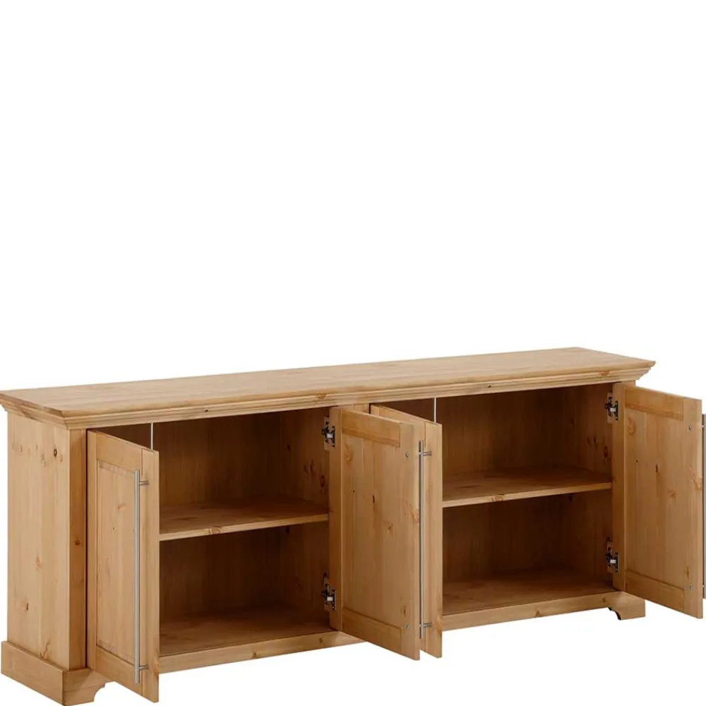 Wohnen Sideboards<Sideboard mit vier Türen aus Kiefer massiv - Noellisa