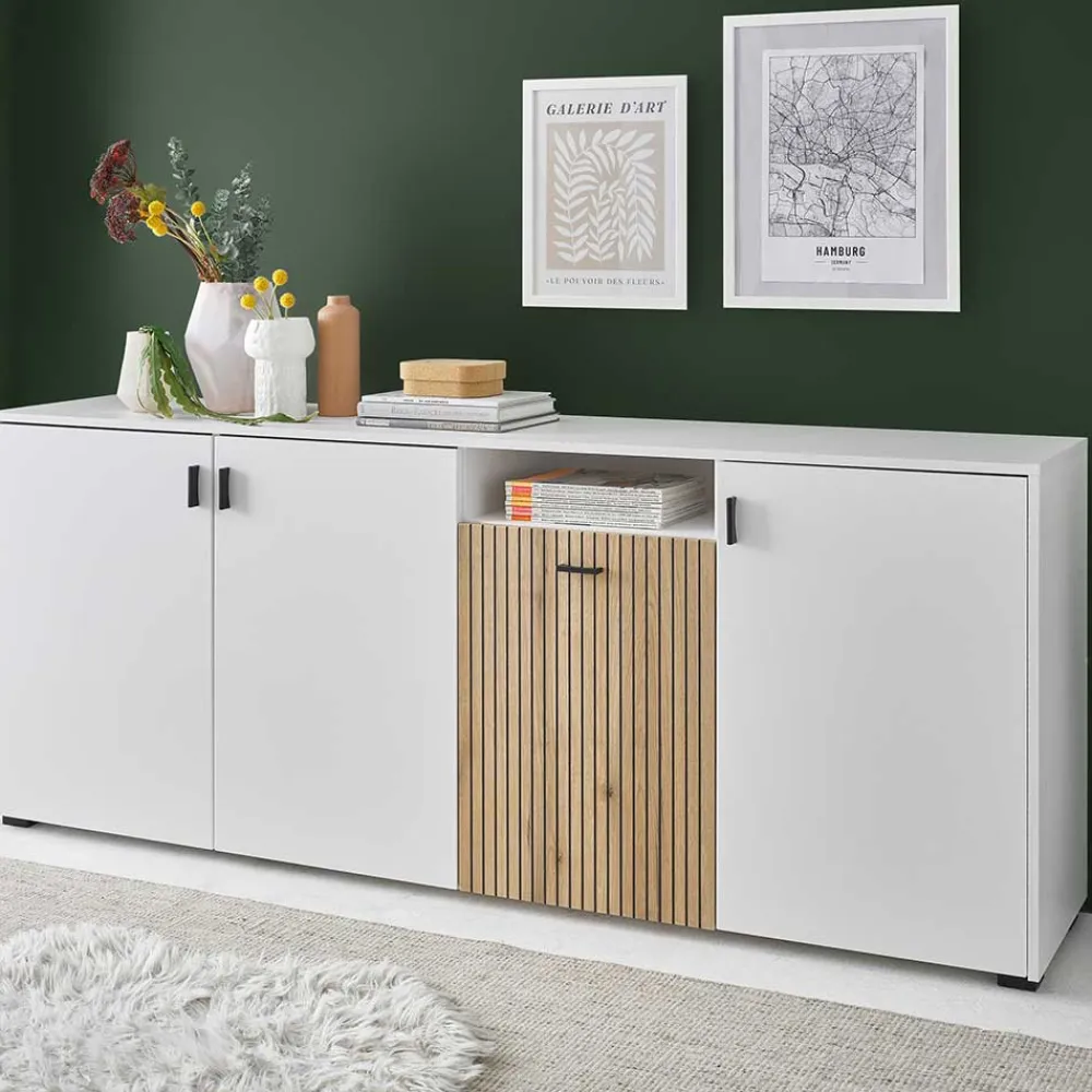 Wohnen Sideboards<Sideboard mit vier Türen und Fach - Nenaloro