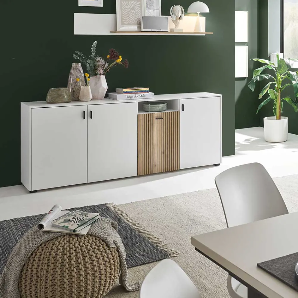 Wohnen Sideboards<Sideboard mit vier Türen und Fach - Nenaloro