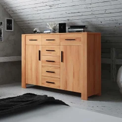 Wohnen Sideboards<Sideboard Mosniak aus Kernbuche Massivholz