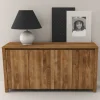 Wohnen Sideboards<Sideboard Nadalia aus Wildeiche Massivholz