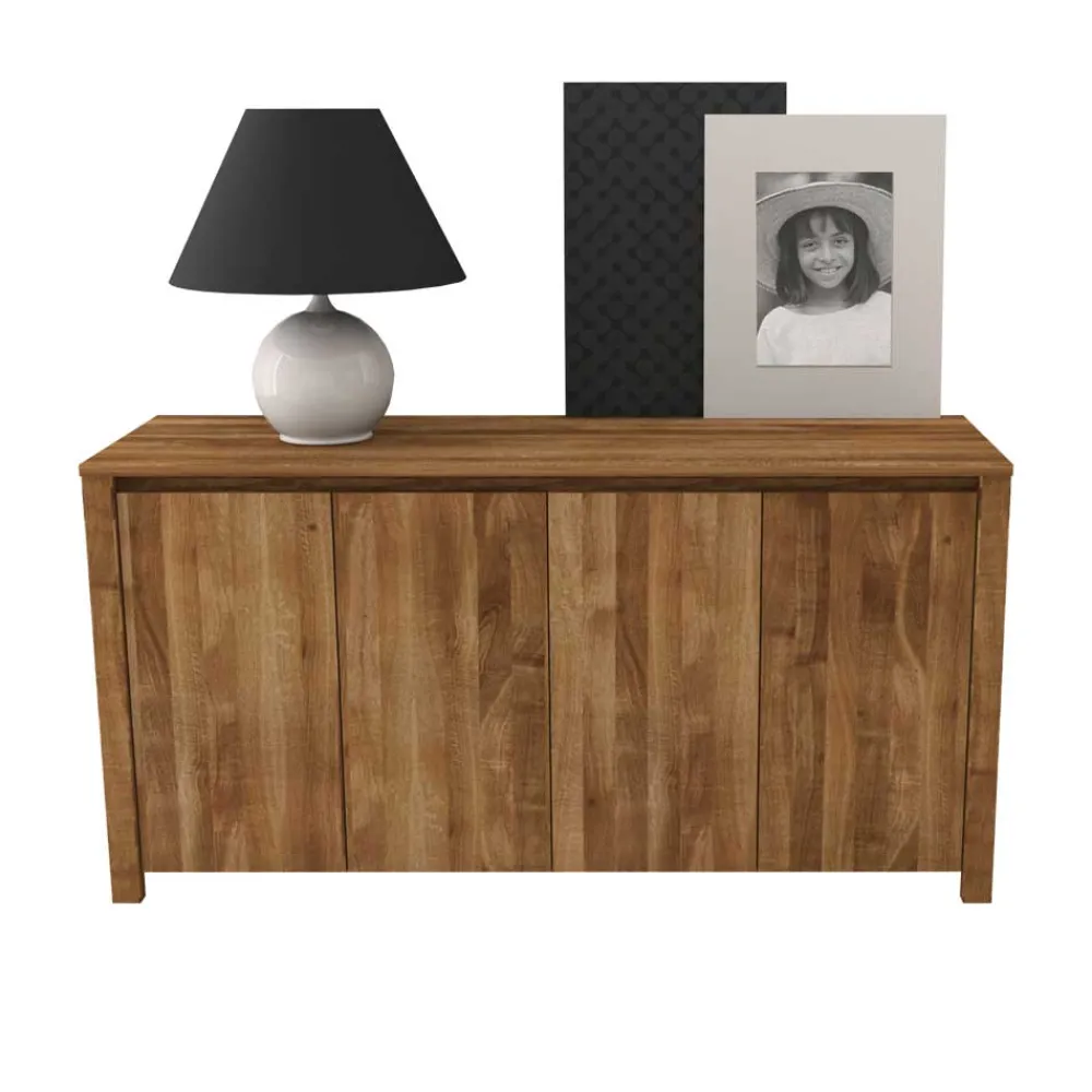 Wohnen Sideboards<Sideboard Nadalia aus Wildeiche Massivholz