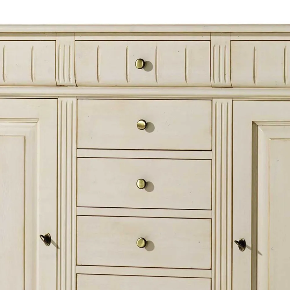 Wohnen Sideboards|Kommoden<Sideboard Nawasco in Creme Vintage