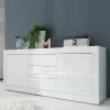 Wohnen Sideboards<Sideboard Sogno in Hochglanz Weiß