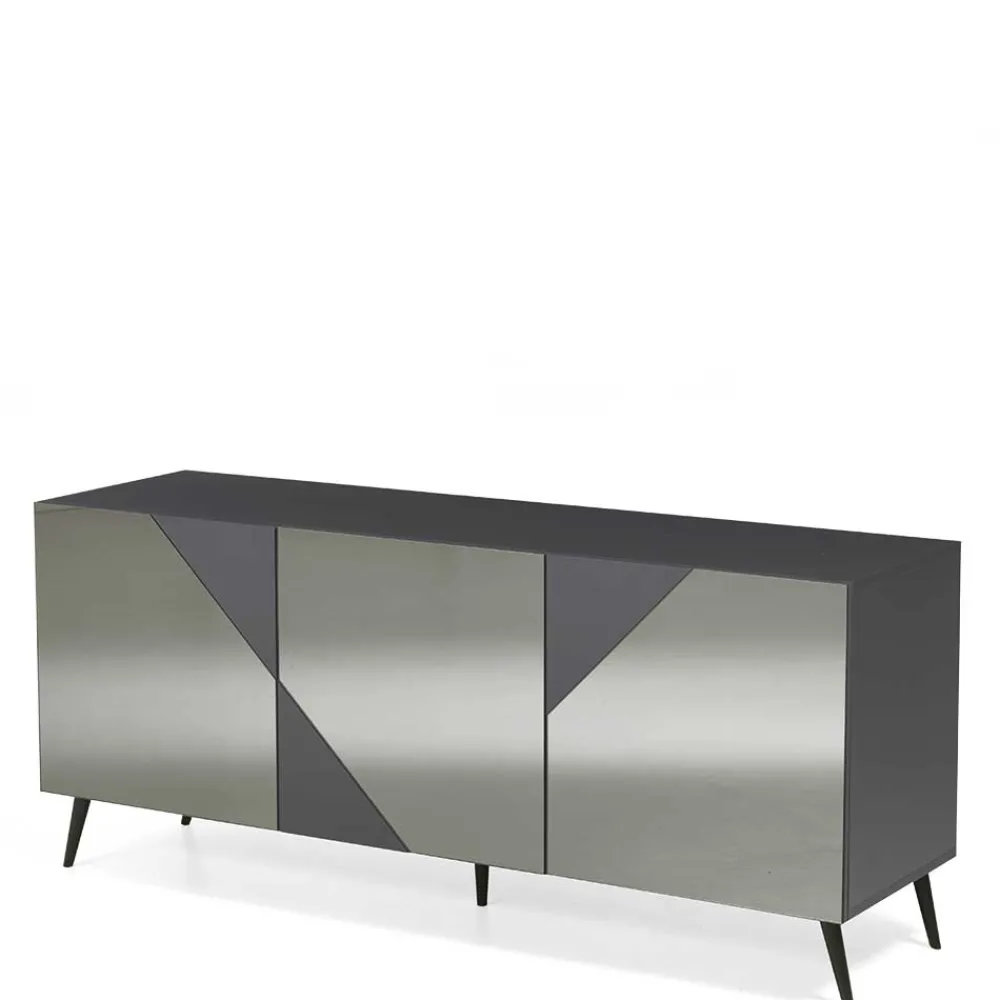 Wohnen Sideboards<Sideboard teilweise mit Spiegelglas beschichtet - Razepta I