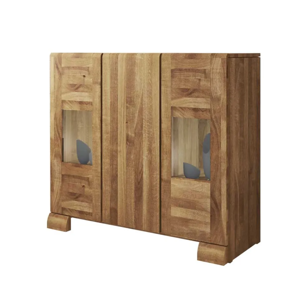 Wohnen Sideboards<Sideboard Vaskov aus Wildeiche massiv geölt