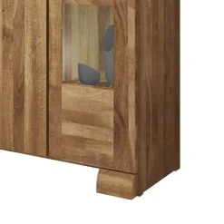 Wohnen Sideboards<Sideboard Vaskov aus Wildeiche massiv geölt