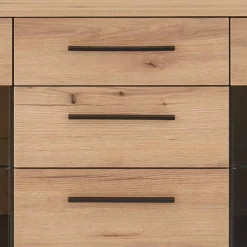 Wohnen Sideboards<Sideboard Vitrine in Eiche Dekor - Brocus