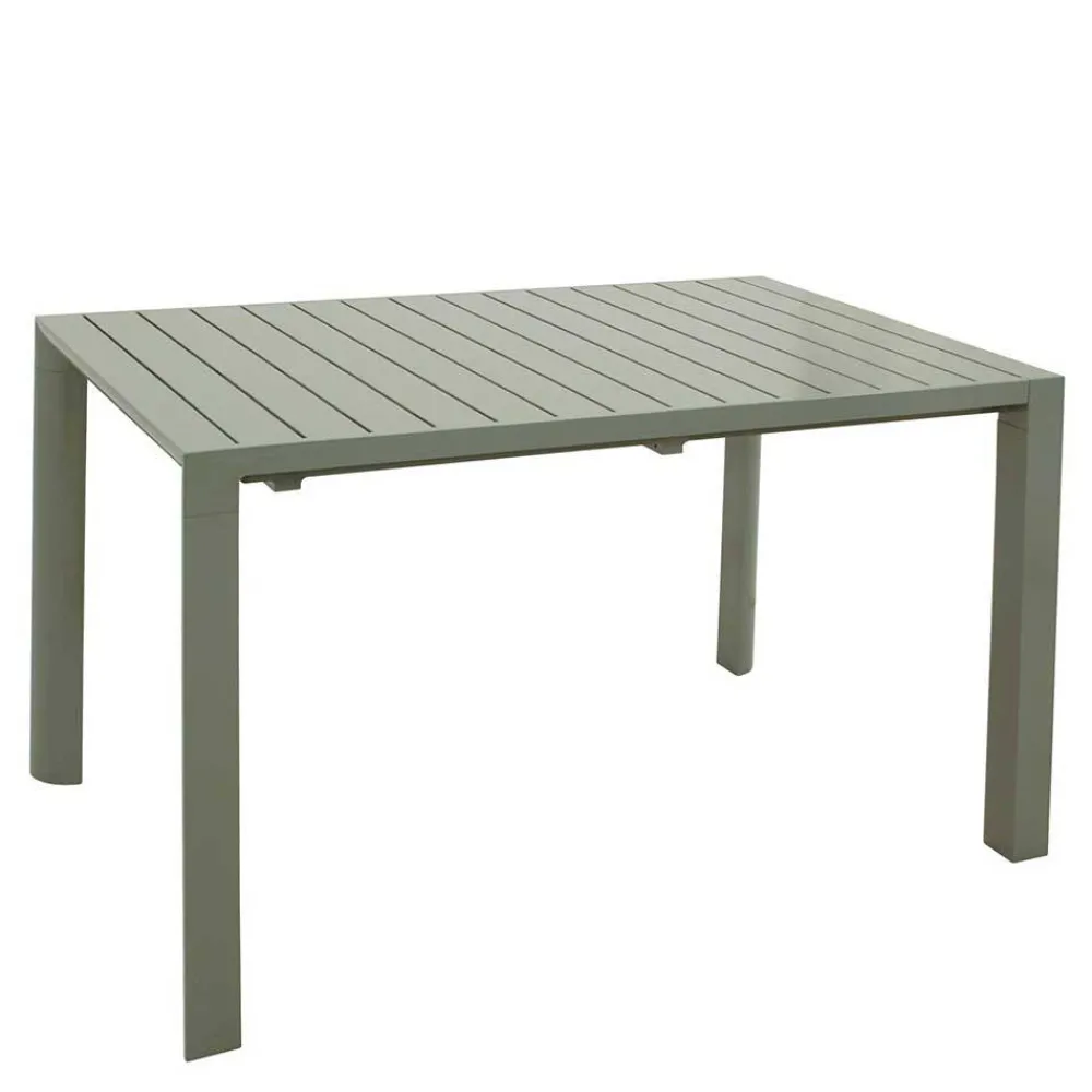 Wohnen Tische<Silbergrauer Gartentisch mit Front Butterflyauszug - Sergio