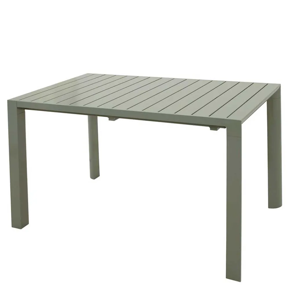 Wohnen Tische<Silbergrauer Gartentisch mit Front Butterflyauszug - Sergio