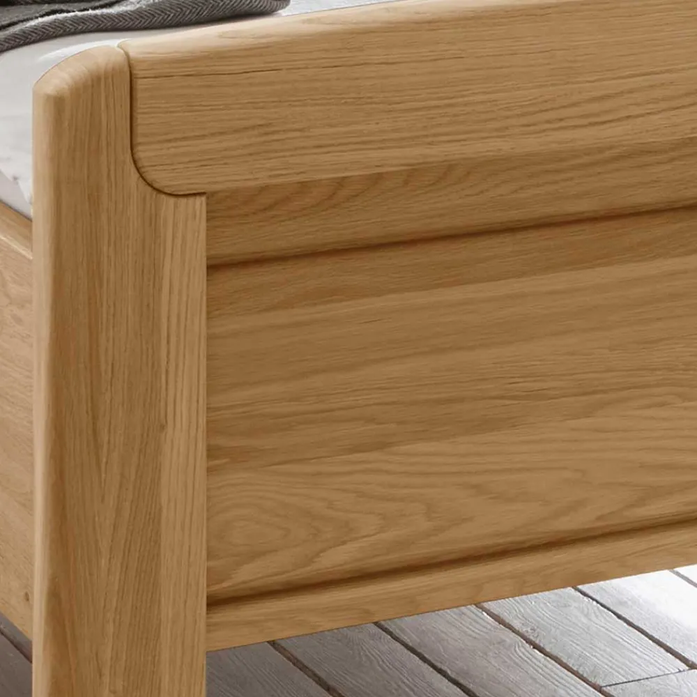 Wohnen Betten<Singlebett & Nachtkommode Kombi Set - Emdsiva (zweiteilig)