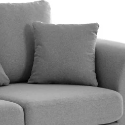 Wohnen Sofas<2-Sitzer Couch in Grau Webstoff - Krista