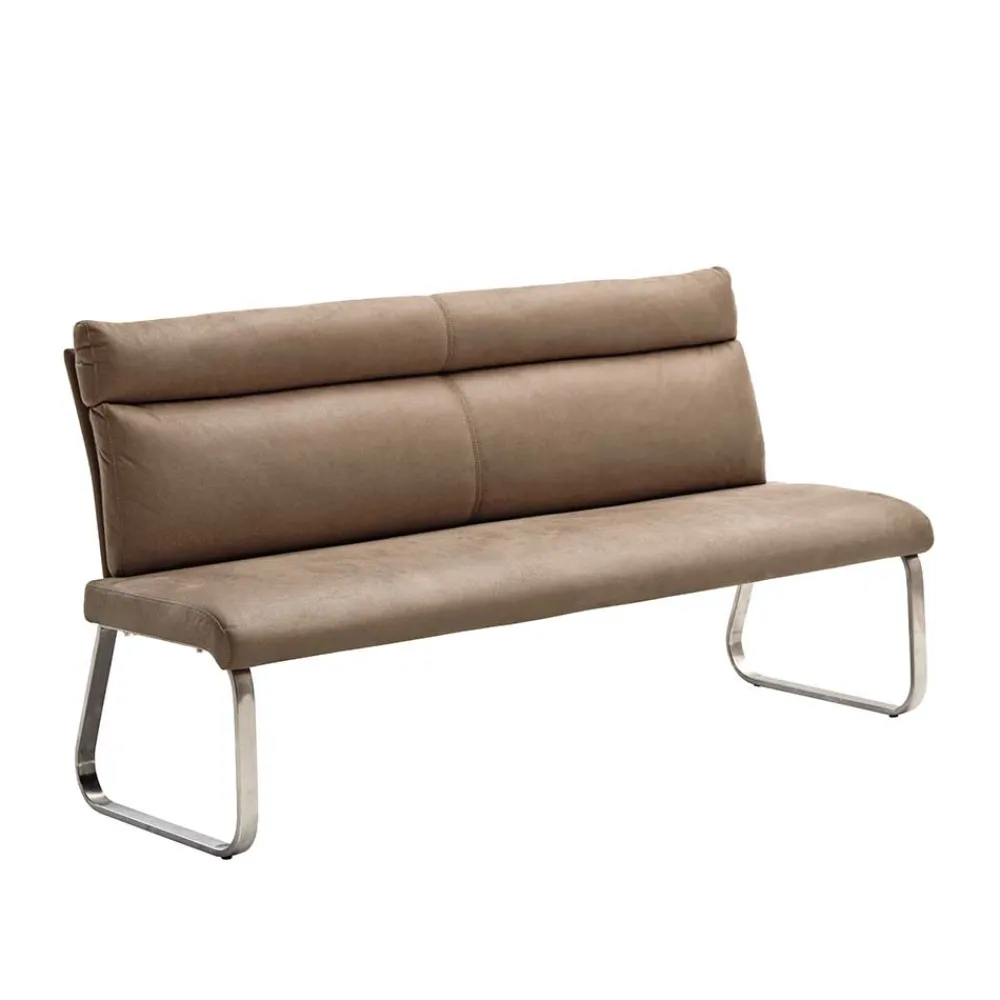 Wohnen Sitzbank<3-Sitzer Design Polsterbank in Beige - Lucia