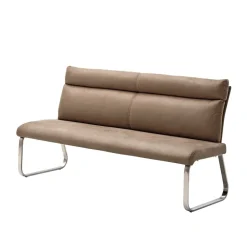 Wohnen Sitzbank<3-Sitzer Design Polsterbank in Beige - Lucia