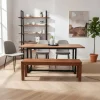 Wohnen Sitzbank<3-Sitzer Gartenbank Tamyno aus Holz geölt