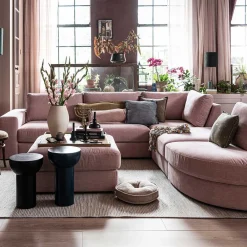 Wohnen Sofas<1-Sitzer Mittelelement Sofamodul in Rosa - Iliana