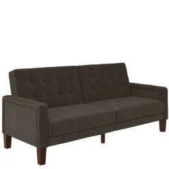 Wohnen Sofas<3-Sitzer Schlafsofa in Grau - Memton
