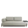 Wohnen Sofas<2-Sitzer Sofa mit Tisch & Armlehne - Adaliz