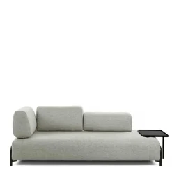 Wohnen Sofas<2-Sitzer Sofa mit Tisch & Armlehne - Adaliz
