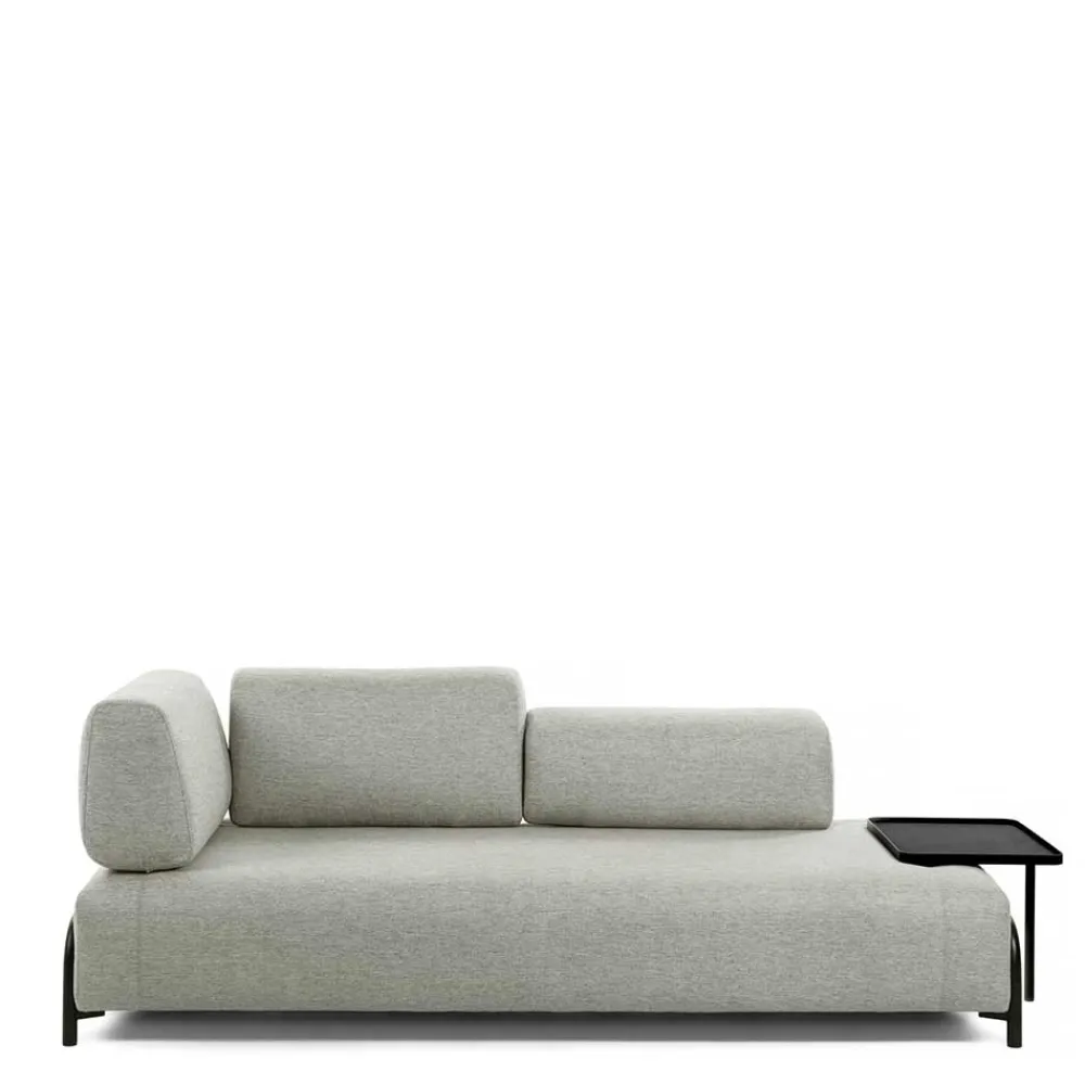 Wohnen Sofas<2-Sitzer Sofa mit Tisch & Armlehne - Adaliz