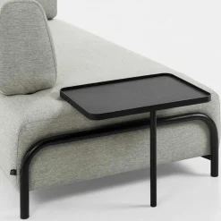 Wohnen Sofas<2-Sitzer Sofa mit Tisch & Armlehne - Adaliz