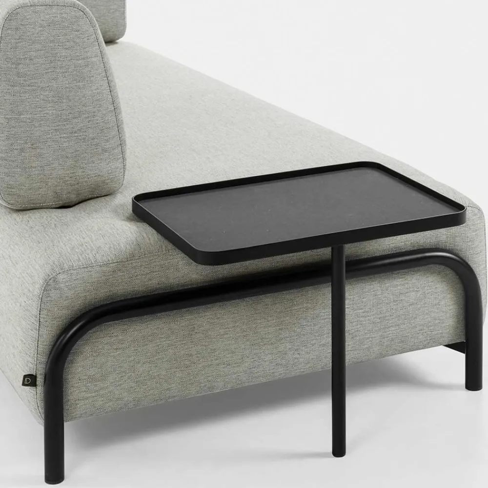 Wohnen Sofas<2-Sitzer Sofa mit Tisch & Armlehne - Adaliz