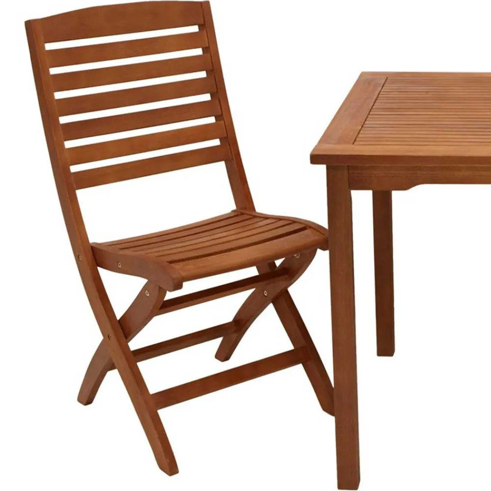 Wohnen Sitzgruppe<Sitzgruppe Garten aus Eukalyptusholz - Thomas (dreiteilig)