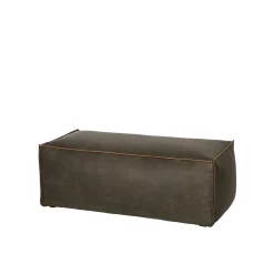 Wohnen Hocker<Sitzhocker Pouf Zoika in Oliv Grün