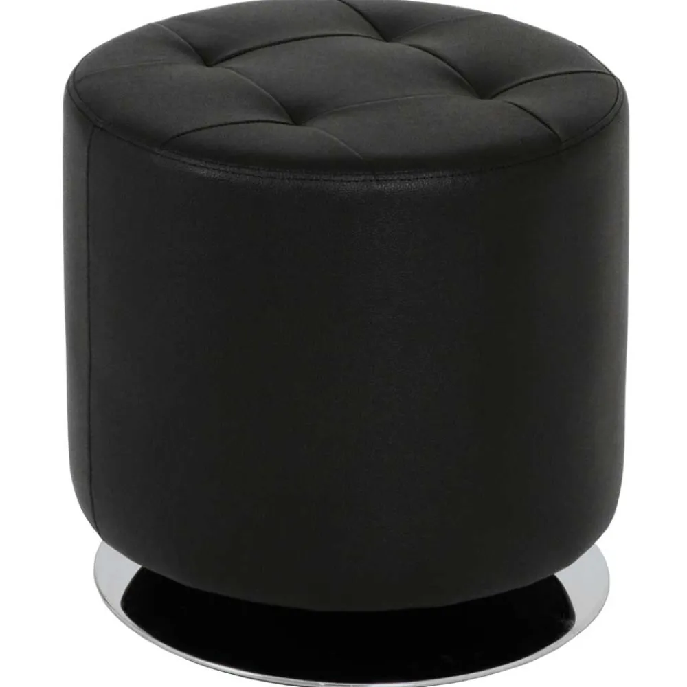 Wohnen Hocker<Sitzhocker Sabeth in Schwarz