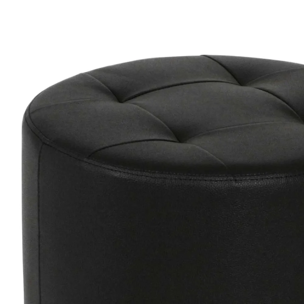 Wohnen Hocker<Sitzhocker Sabeth in Schwarz