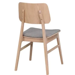 Wohnen Sitzgruppe<Skandi Ausziehtisch & 6 Stühle - Pessoa I (siebenteilig)